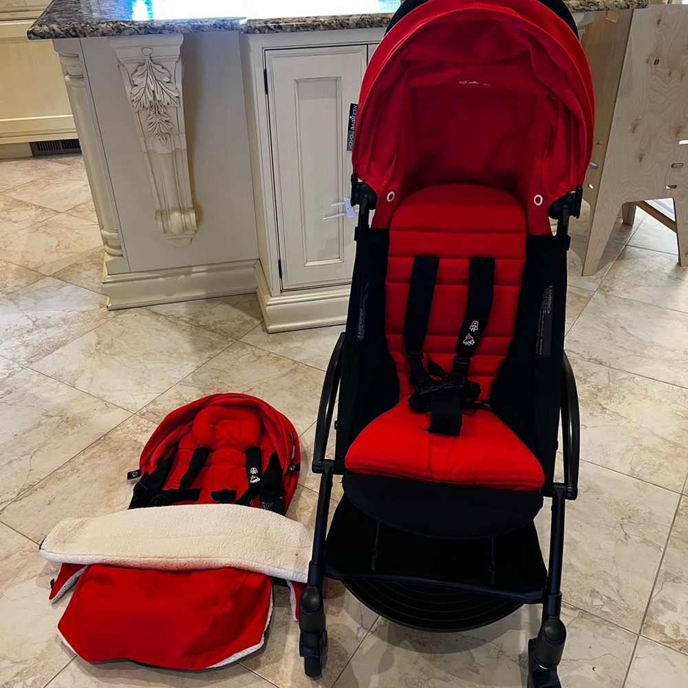 Babyzen yo-yo plus with newborn pack and footrest
